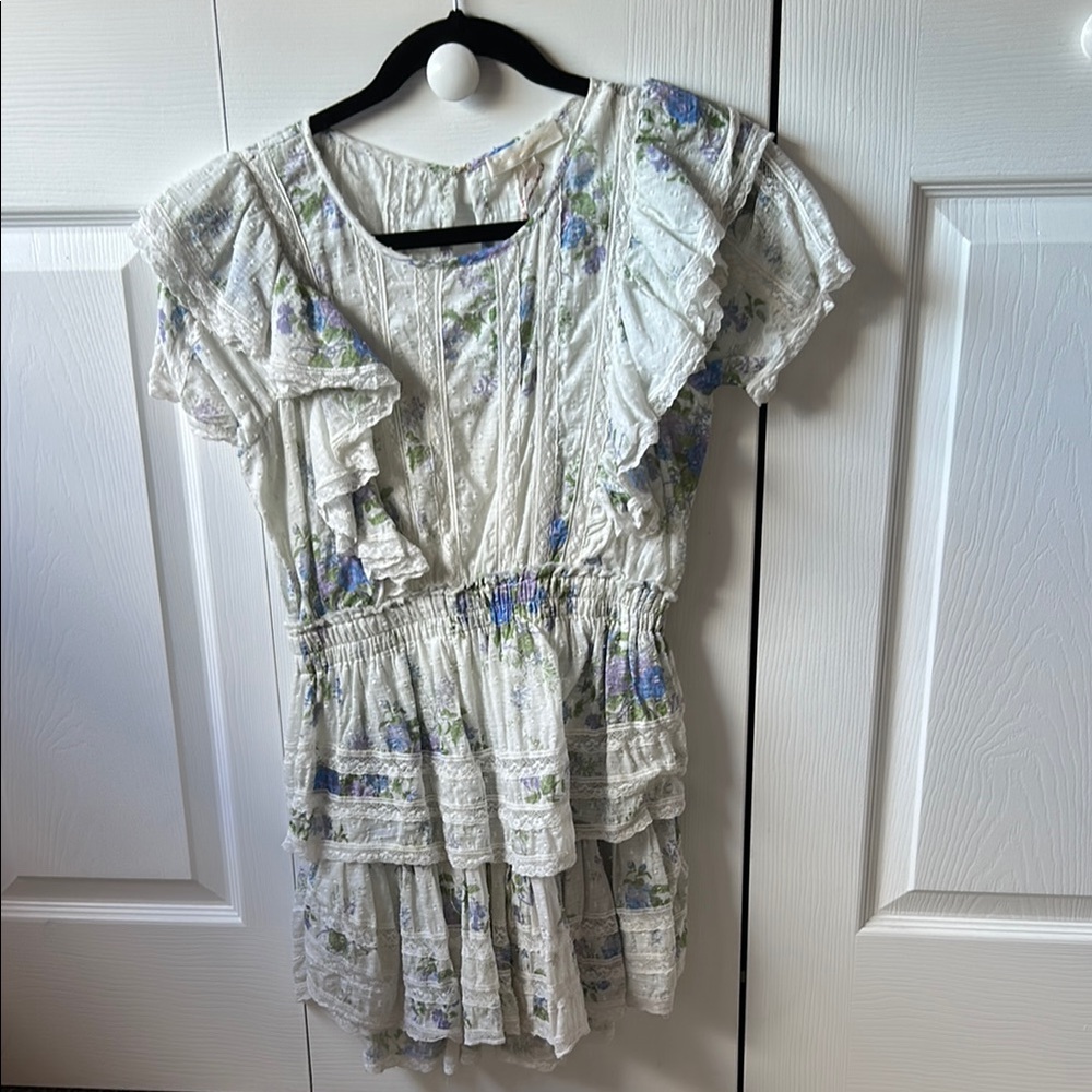 Floral Ruffle Dress - Love Shack Fancy size P 00